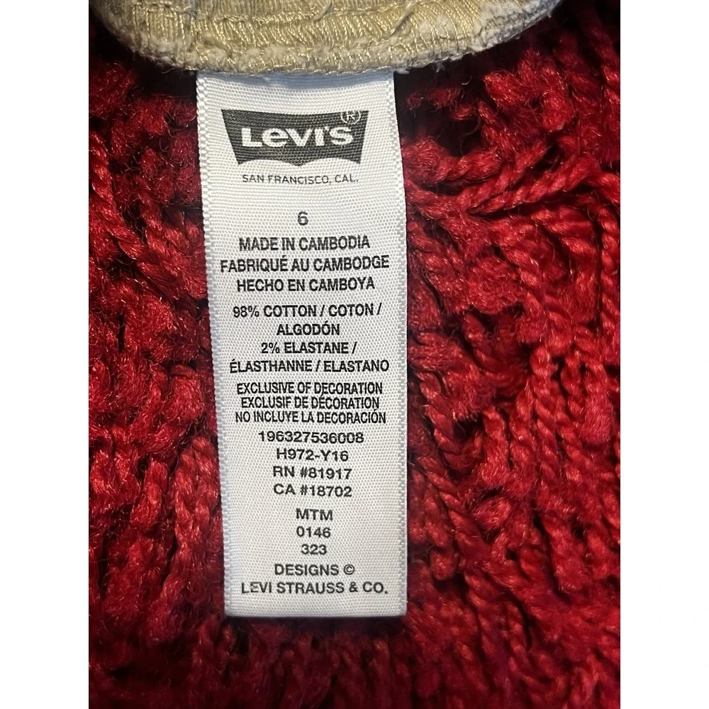 Levi's Boys Cargo Pants – Size 6 – Khaki – Brand New (No Tags)